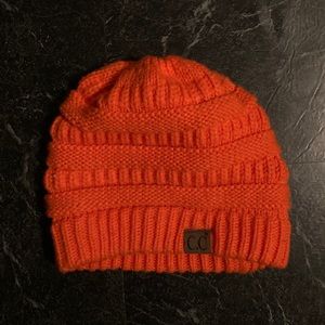 C.C Orange Beanie